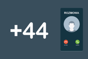 Numer kierunkowy +44